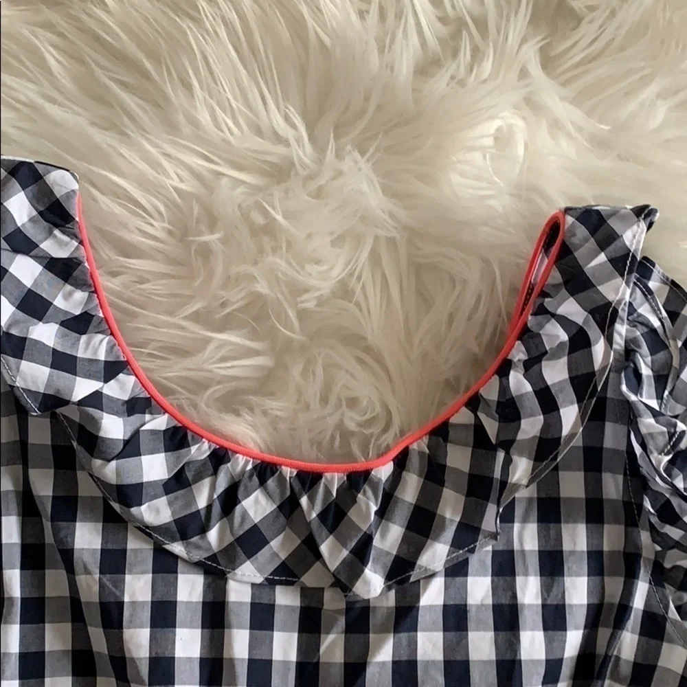 J. Crew Crewcuts Adorable Gingham Ruffle Sundress